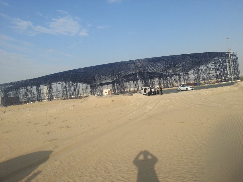 北安大型场馆网架工程