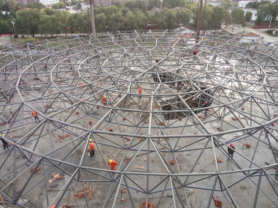 北安全民健身中心网架